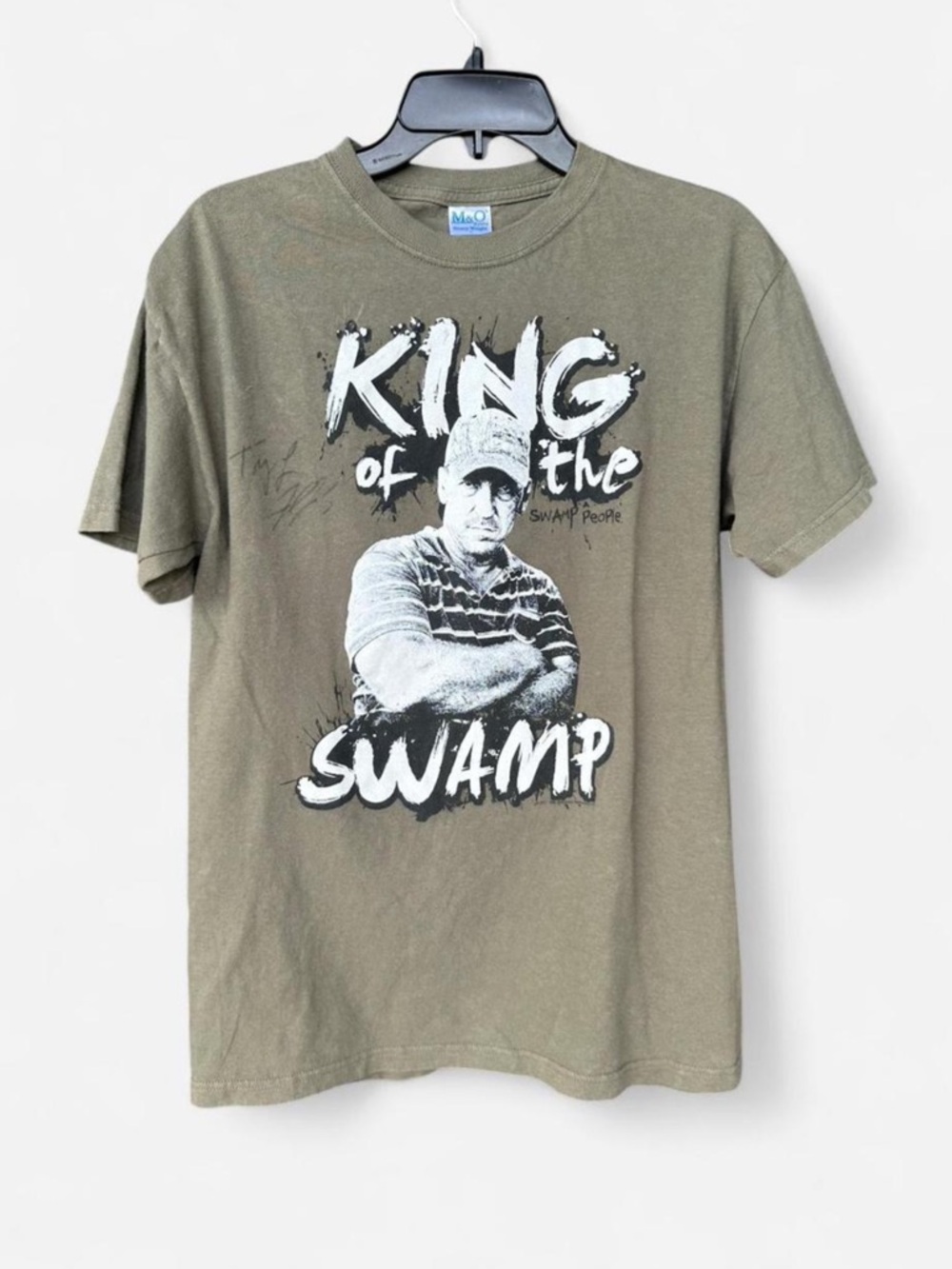 King of the Swamp Graphic Tee - Olive Green